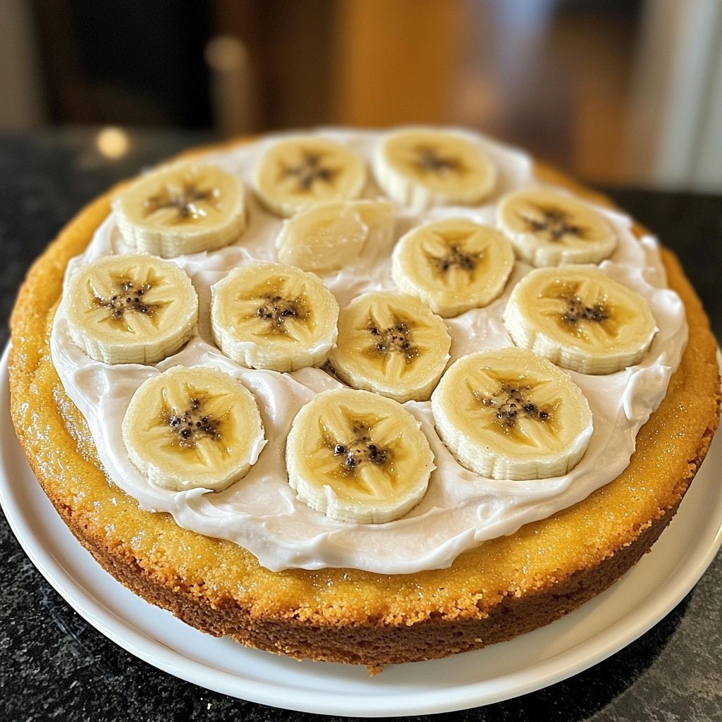 Bananenkuchen mit Vanille