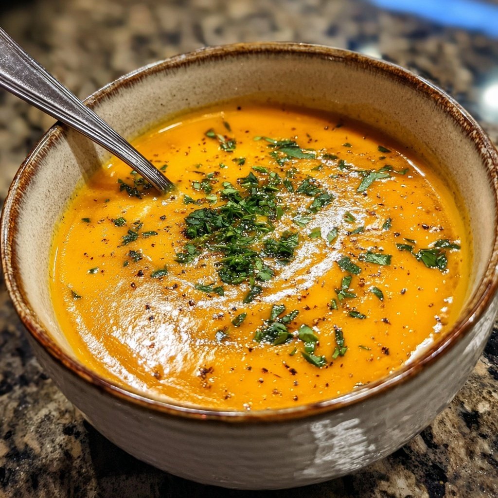 Karotten Ingwer Suppe Cremig