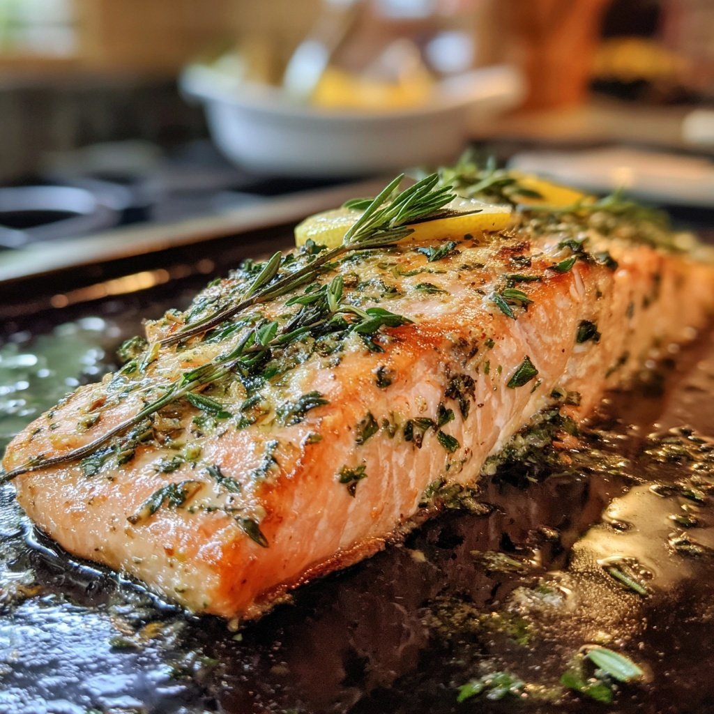Kalorienarme Ofen Lachs Mit Zitrone